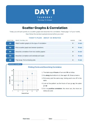 Daily practice booklet: GCSE Day 1 Plan